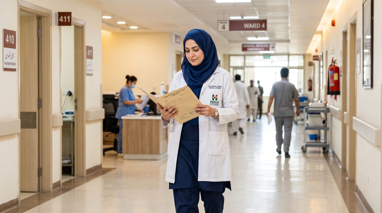 female doctor
